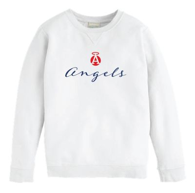 YOUTH Crewneck Sweatshirt-Spiritwear, White (JH362)